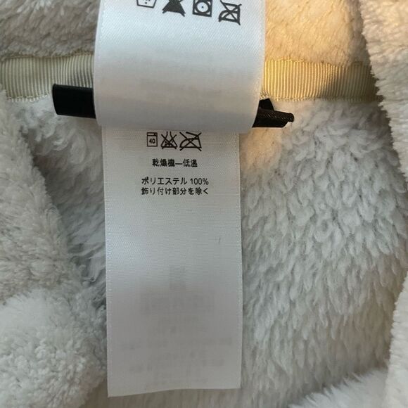 Patagonia Re-Tool Half-Snap Pullover Fleece Jacket Raw Linen White X-Dye M - Picture 8 of 9